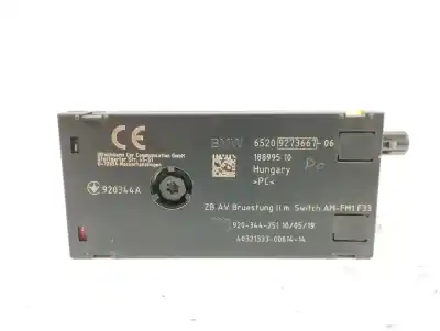 Peça sobressalente para automóvel em segunda mão módulo eletrônico por bmw 4 descapotable (f33, f83) 420 i referências oem iam 65209273667