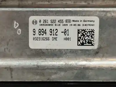 Автозапчасти б/у блок управления двигателем за bmw 4 descapotable (f33, f83) 420 i ссылки oem iam 9894912  0261s22455