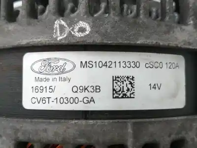 Second-hand car spare part alternator for ford focus lim. 1.0 ecoboost cat oem iam references cv6t10300ga 120a ms1042113330