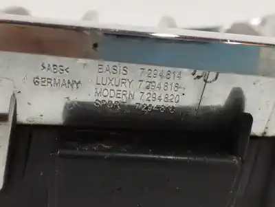 Peça sobressalente para automóvel em segunda mão grelha frontal por bmw 4 descapotable (f33, f83) 420 i referências oem iam 7294816  