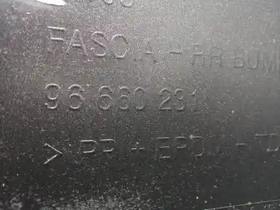 Second-hand car spare part rear bumper for opel antara 2.0 cdti cat (z 20 dmh / llw) oem iam references 96660231  