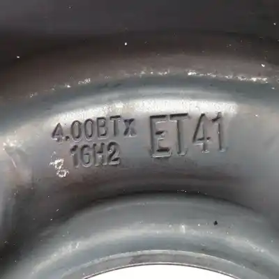 Автозапчастина б/у запасне колесо для fiat croma (194) 1.9 16v multijet dynamic (12.2007->) посилання на oem iam 2160115  4,00btx16h2 et41