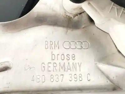 Second-hand car spare part passenger side right window regulator for audi allroad quattro (4b5) 2.5 tdi (132kw) oem iam references 4b0837398c  