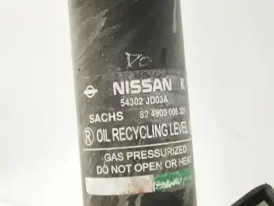Pezzo di ricambio per auto di seconda mano ammortizzatore anteriore destro per nissan qashqai / qashqai +2 i (j10, nj10, jj10e) 1.5 dci riferimenti oem iam 54302jd03a  824093006321