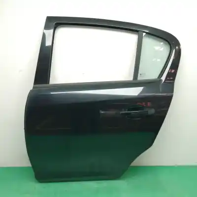 Peça sobressalente para automóvel em segunda mão porta do automóvel traseira esquerda por opel corsa d 1.2 cat (a 12 xer / ldc) referências oem iam 