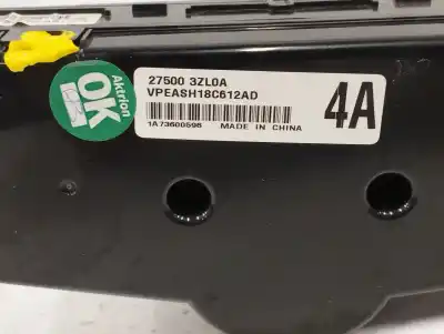 Second-hand car spare part climate control for nissan pulsar fastback (c13) 1.2 dig-t oem iam references 275003zl0a  