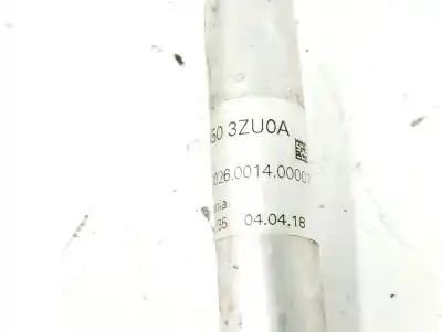 Second-hand car spare part air conditioning pipes for nissan pulsar fastback (c13) 1.2 dig-t oem iam references 924503zu0a  