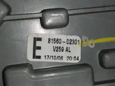 Second-hand car spare part left tailgate light for toyota corolla (_e12_) 1.4 d (nde120_) oem iam references 8156002301  