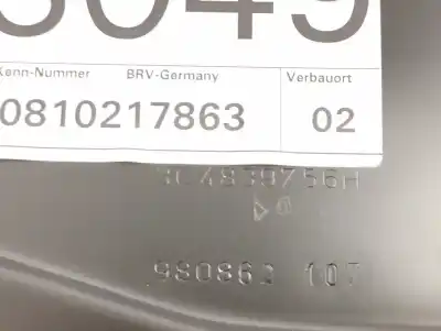 Автозапчастина б/у регулятор скла заднього правого для volkswagen passat berlina (3c2) 2.0 tdi посилання на oem iam 3c4839756h 1k0959794l 