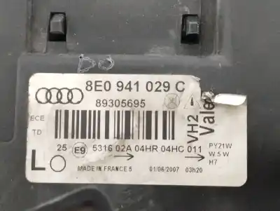 Peça sobressalente para automóvel em segunda mão farol / farolim esquerdo por audi a4 avant (8e) 1.9 tdi (96kw) referências oem iam 8e0941029c  