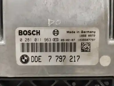 Second-hand car spare part ecu engine control for bmw serie 1 berlina (e81/e87) 120d oem iam references 7797217  0281011963
