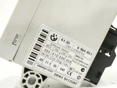 Second-hand car spare part electronic module for bmw serie 1 berlina (e81/e87) 120d oem iam references 61356964051  5wk49412gfb