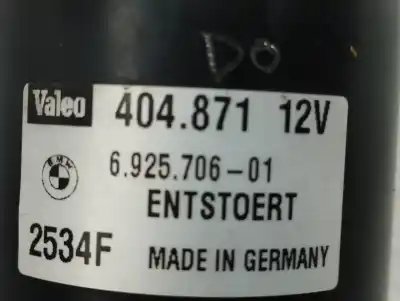 Second-hand car spare part front windshield wiper motor for bmw serie 1 berlina (e81/e87) 120d oem iam references 6925706 2534f 404871