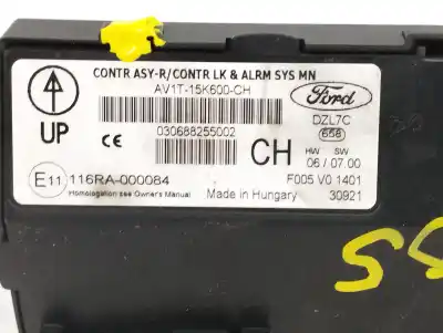 Автозапчасти б/у электронный модуль за ford fiesta vi (cb1, ccn) 1.5 tdci ссылки oem iam av1t15k600ch  