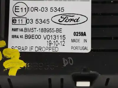 Second-hand car spare part multifunction display for ford focus iii 1.6 tdci oem iam references bm5t18b955be  