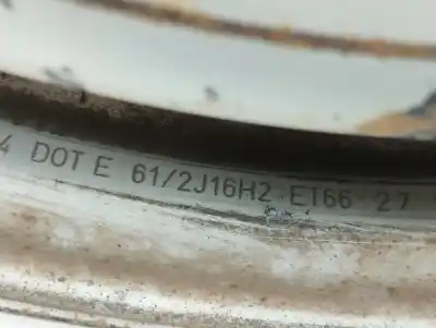 Second-hand car spare part rim for opel movano 2.5 dti oem iam references 403000037r 6 , 5j16h2 et66 