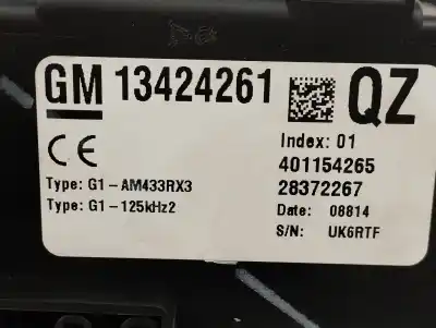 İkinci el araba yedek parçası röle/sigorta kutusu için opel corsa d 1.2 cat (a 12 xer / ldc) oem iam referansları 13424261  