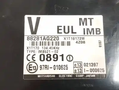 Автозапчастина б/у електронний модуль для subaru legacy familiar/outback b13 (bp) 2.0 cat посилання на oem iam 88281ag220  97ri010625