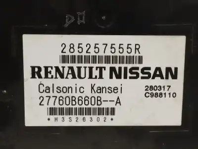 Second-hand car spare part electronic module for renault clio iv 0.9 oem iam references 285257555r  