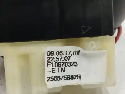 Автозапчастина б/у управління світлом для renault clio iv 0.9 посилання на oem iam 255675887r  