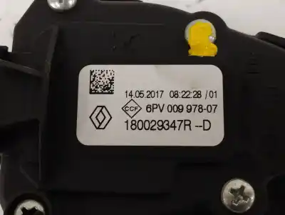 Автозапчастина б/у педальний потенціометр для renault clio iv 0.9 посилання на oem iam 180029347r  6pv00997807