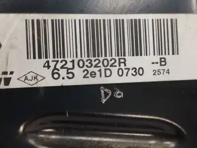 Автозапчастина б/у гальмівний серво для renault clio iv 0.9 посилання на oem iam 472103202r  