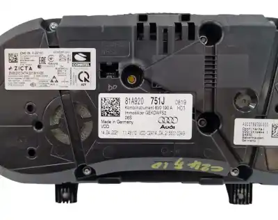 Peça sobressalente para automóvel em segunda mão quadrante por audi q2 (gab) 2.0 16v tdi referências oem iam 81a920751j a3c0792730000 8v0190a