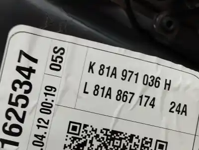 Автозапчасти б/у обивка передней правой двери за audi q2 (gab) 2.0 16v tdi ссылки oem iam 81a867174  