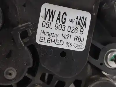 Автозапчастина б/у генератор для audi q2 (gab) 2.0 16v tdi посилання на oem iam 05l903026b  140a