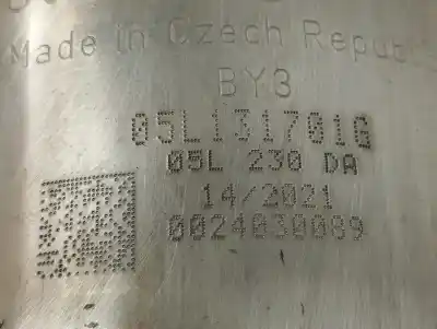 Автозапчастина б/у катализатор для audi q2 (gab) 2.0 16v tdi посилання на oem iam 05l131701f  05l131701g