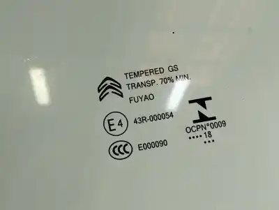 Автозапчасти б/у левое переднее окно за citroen c3 aircross ii (2r_, 2c_) 1.2 puretech 110 (2rhnzb 2rhnzw 2rhnpx 2rhnpj) ссылки oem iam   