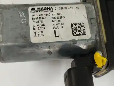 Автозапчастина б/у регулятор вікна передній лівий для fiat 500 (312_) 1.2 (312axa1a) посилання на oem iam 519760940  