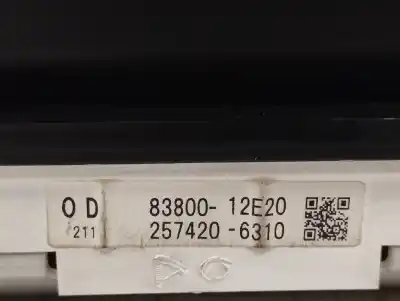 Peça sobressalente para automóvel em segunda mão quadrante por toyota corolla (_e12_) 1.4 d (nde120_) referências oem iam 8380012e20  2574206310