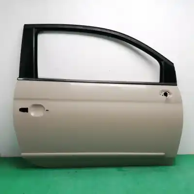 Peça sobressalente para automóvel em segunda mão porta dianteira direita por fiat 500 (312_) 1.2 (312axa1a) referências oem iam 
