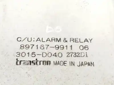 Second-hand car spare part electronic module for isuzu trooper 3.0 dti (3-trg.) oem iam references 897167991106  3015d040