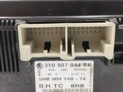 Автозапчасти б/у климат-контроль за skoda superb combi (3t5) ambition ссылки oem iam 3t0907044bk  5hb00974974