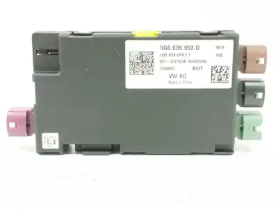 Second-hand car spare part electronic module for volkswagen t-roc 1.0 tsi oem iam references 5g0035953d
