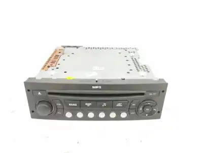 Second-hand car spare part audio system / radio cd for citroen c4 picasso sx oem iam references 96646223xt