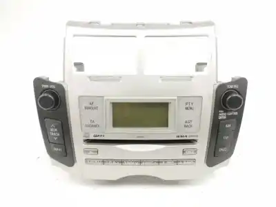 Second-hand car spare part audio system / radio cd for toyota yaris (ksp9/scp9/nlp9) 1.3 cat oem iam references 861200d210