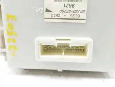 Second-hand car spare part fuse box unit for toyota yaris (ksp9/scp9/nlp9) 1.3 cat oem iam references 8273052700  