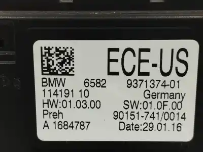 Peça sobressalente para automóvel em segunda mão módulo eletrônico por mini mini (f56) cooper s referências oem iam 65829371374  