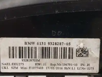 Pezzo di ricambio per auto di seconda mano comando multifunzione per mini mini (f56) cooper s riferimenti oem iam 61319328287  