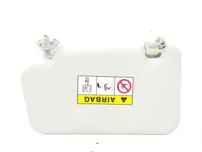 Second-hand car spare part right sunshade for nissan pulsar fastback (c13) 1.5 dci oem iam references 964004ma1d  