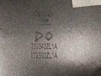 Автозапчастина б/у молдинг для nissan pulsar fastback (c13) 1.5 dci посилання на oem iam 969343zl1a  