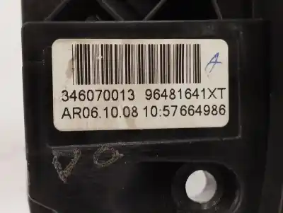 Pezzo di ricambio per auto di seconda mano controllo del volante per citroen c4 picasso sx riferimenti oem iam 96481641xt  