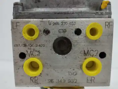 Second-hand car spare part abs for chevrolet lacetti 1.6 cat oem iam references 96349932 0265220650 