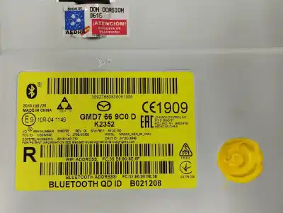 Second-hand car spare part gps navigation system for mazda 6 ranchera familiar (gj, gl) 2.2 d oem iam references gmd7669c0d  