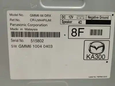 Автозапчасти б/у электронный модуль за mazda 6 lim. (gh) (.2012->) 2.2 turbodiesel cat ссылки oem iam gmm666drx  gmm610040403