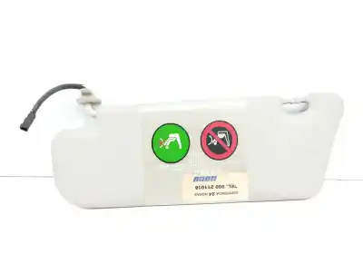 Second-hand car spare part right sunshade for fiat stilo (192) 1.9 jtd / 1.9 jtd 115 active oem iam references   