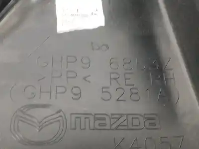 Автозапчастина б/у обликка задніх правіх дверей для mazda 6 lim. (gh) (.2012->) 2.2 turbodiesel cat посилання на oem iam ghp96853z  